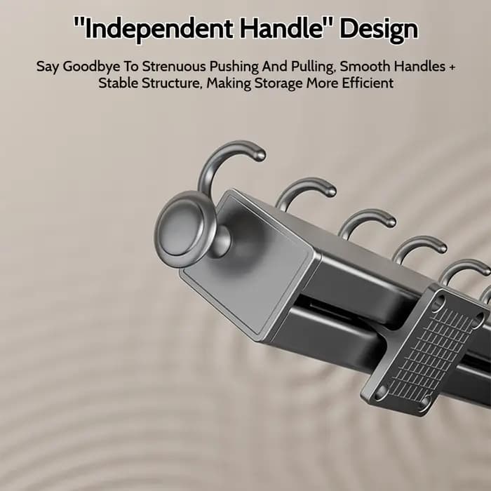 Barre de suspension rétractable pour vêtements