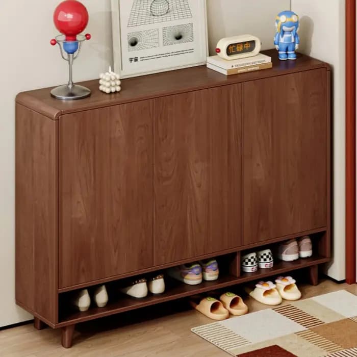 Meuble à chaussures de luxe multifonctionnel, armoire à chaussures moderne fermée, organisateur dissimulé, meuble de rangement pour la maison