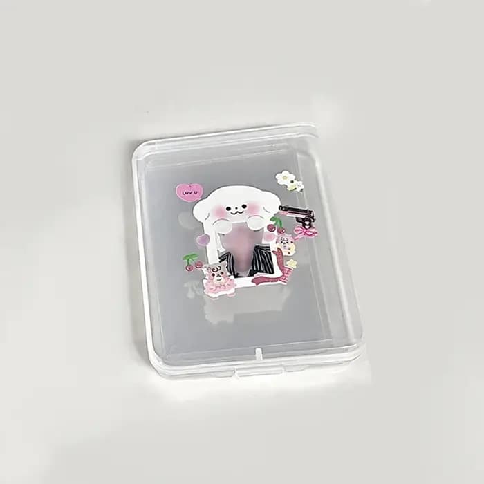 Boîte de Rangement en Plastique Transparent
