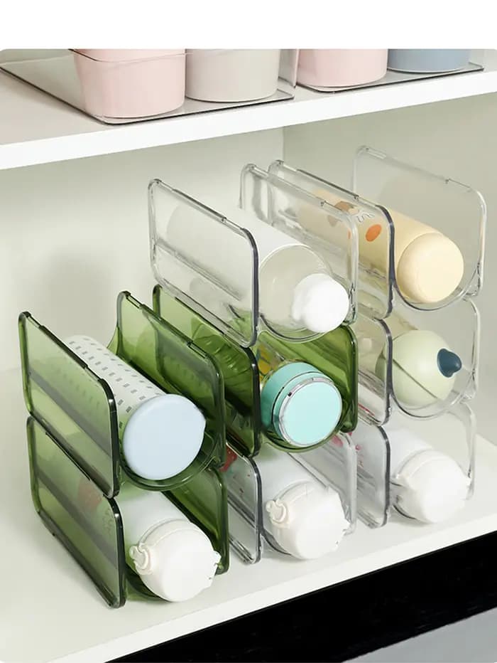 Support de rangement empilable pour bouteilles