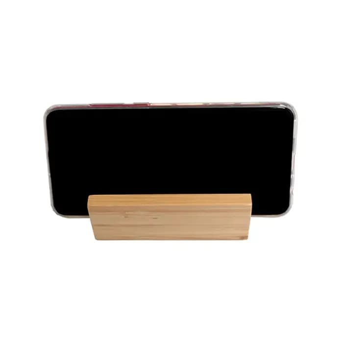 Porte-cartes de visite en bois de bambou