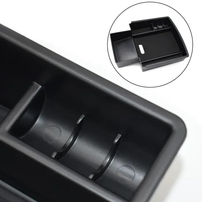 Accoudoir boîte de rangement secondaire conteneur pour Audi A4 S4 B8 2011-2015 A5 2008-2020 Console centrale organisateur plateau à gants palette étui