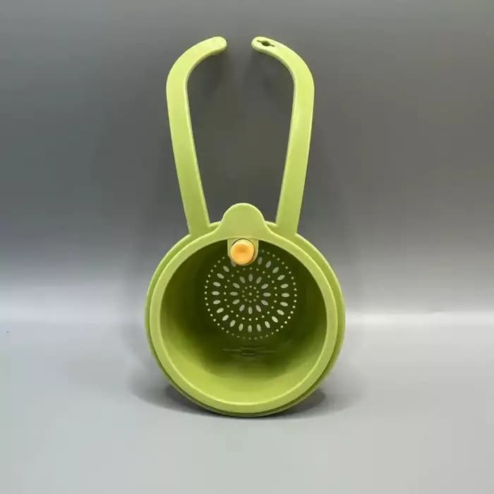 Panier de vidange à pression : passoire alimentaire et organisateur d'évier