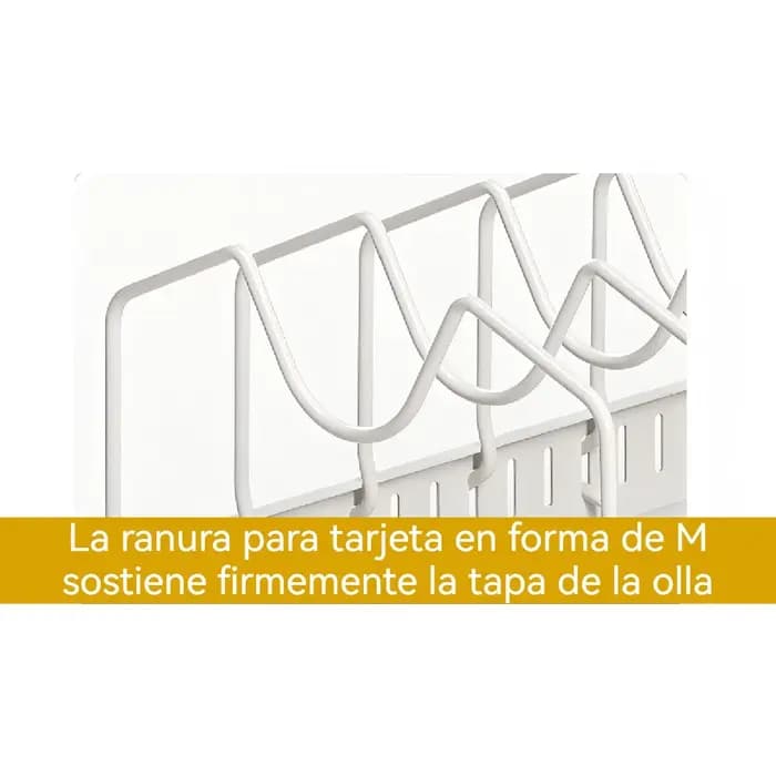 Organisateur de cuisine multifonctionnel - Tiroir coulissant pour casseroles et poêles