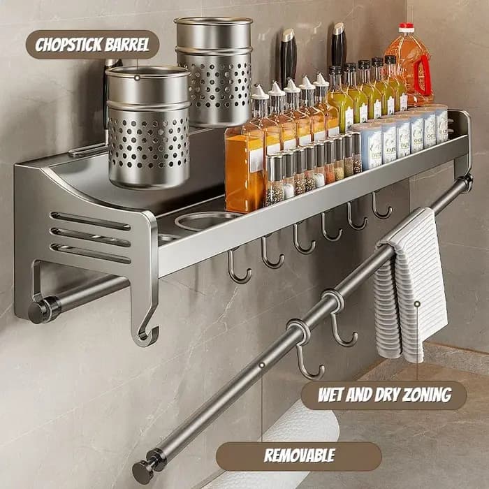 Étagère murale de rangement de cuisine