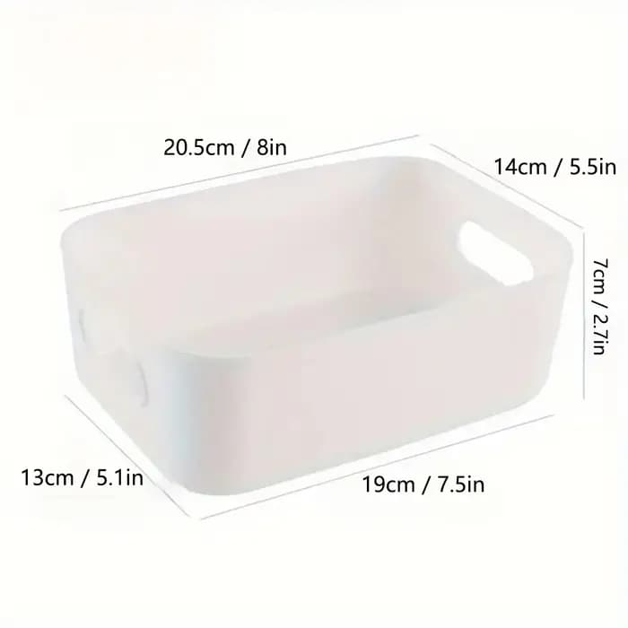 Boîte de rangement de grande capacité avec couvercle