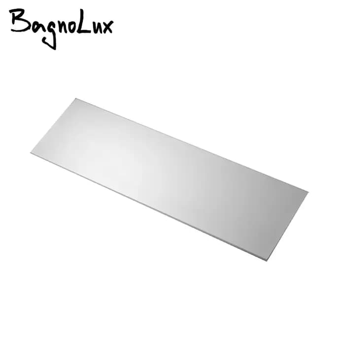 Étagères murales de salle de bain en aluminium blanc