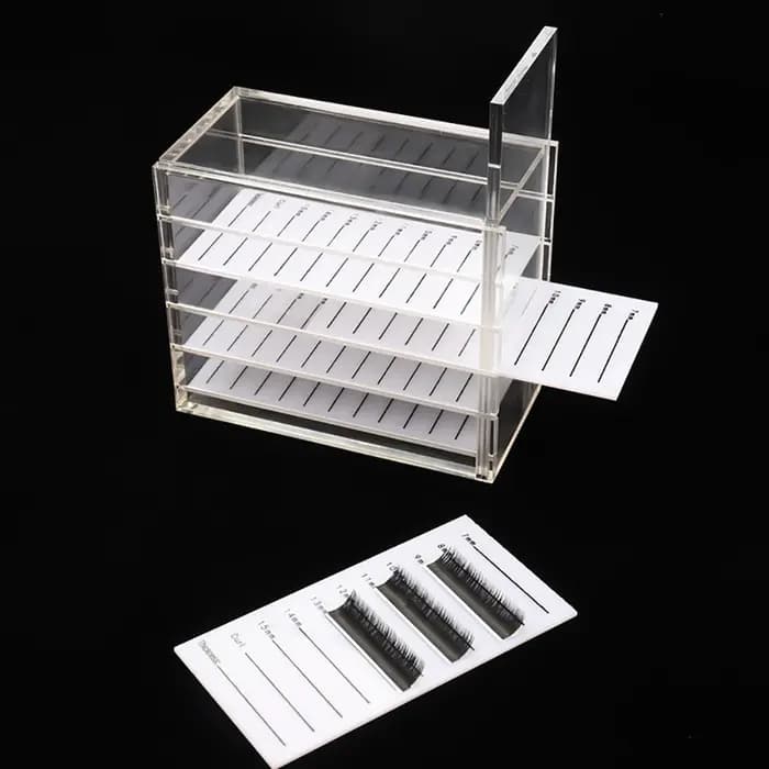 Boîte de rangement pour Extensions de faux cils