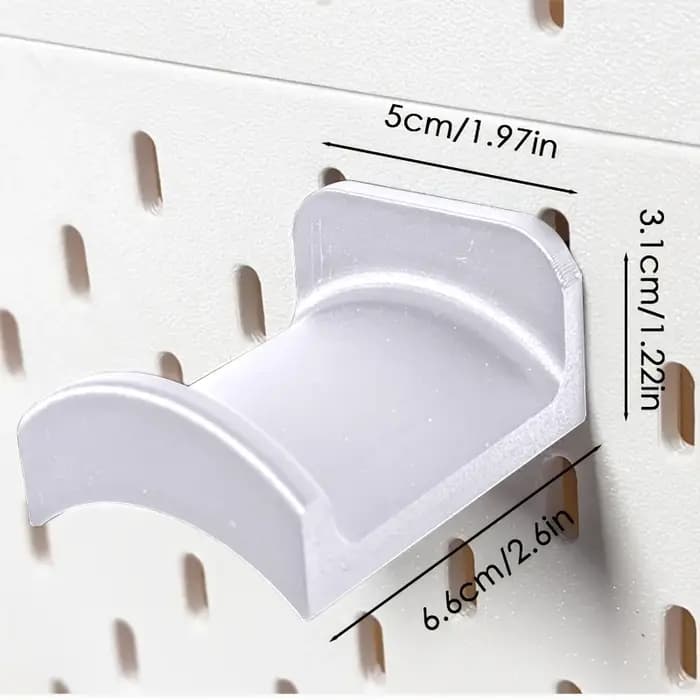 Organisateur de bureau en plastique pour IKEA Skadis