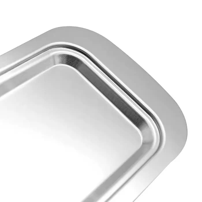 Boîte à beurre en acier inoxydable avec couvercle