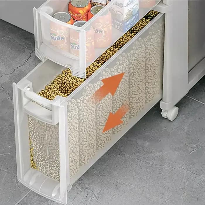 Armoire à espace Ultra-étroit de Style nordique