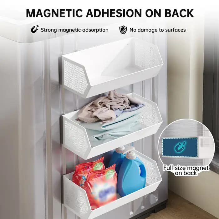 Support de rangement magnétique pour balcon