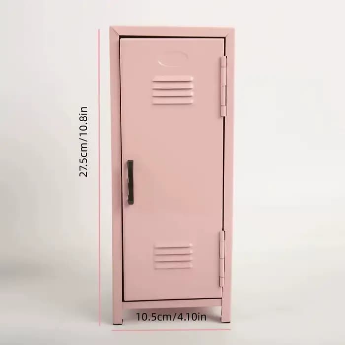 Armoire de rangement en métal Kawaii