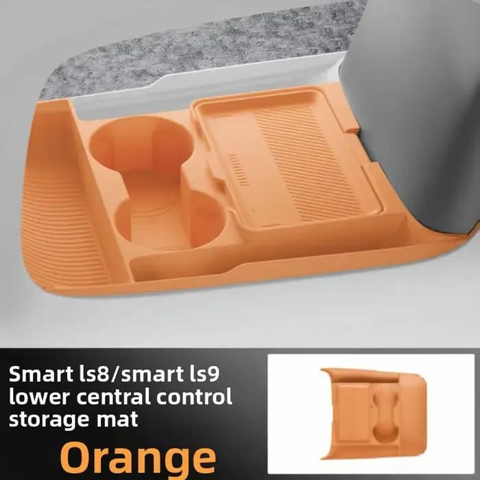 Pour IM LS8 LS9 2026 Boîte de rangement pour console centrale inférieure
