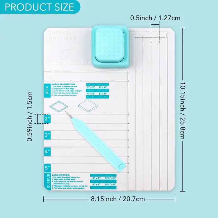 Planche perforée de boîte à ombre pour coffrets cadeaux personnalisés pour la fabrication de boîtes
