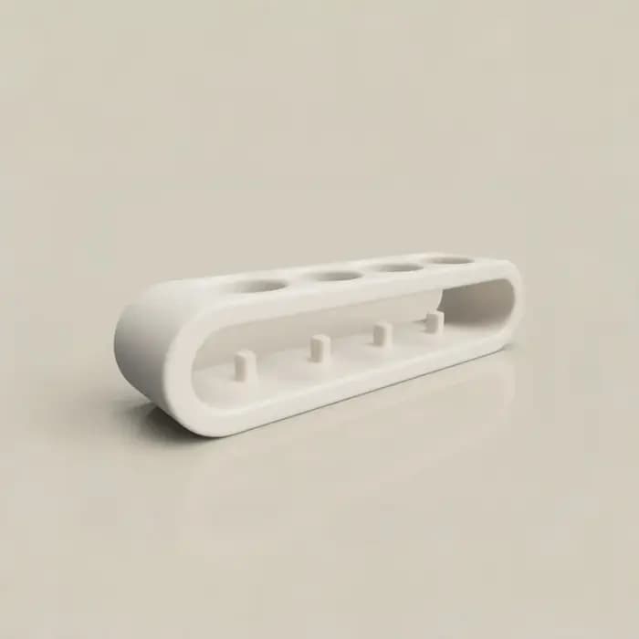 Support pour brosse à dents électrique - Peut contenir 4 brosses à dents électriques, outils de rang