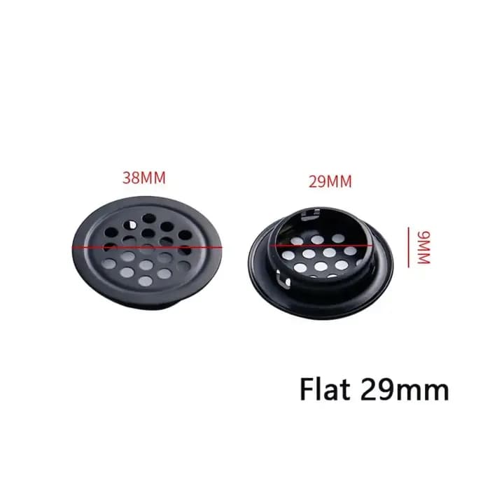 Grille de ventilation perforée en maille pour armoire et placard