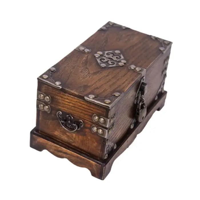 Boîte de rangement en bois