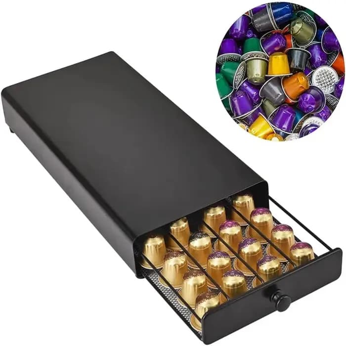 40 dosettes Nespresso support de tiroir à café Capsules