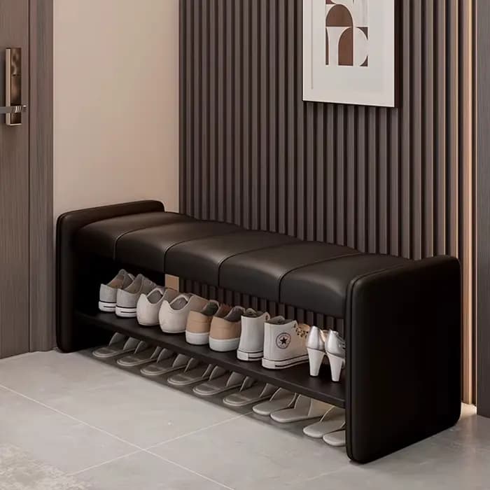 Banc à chaussures moderne pour chambre à coucher
