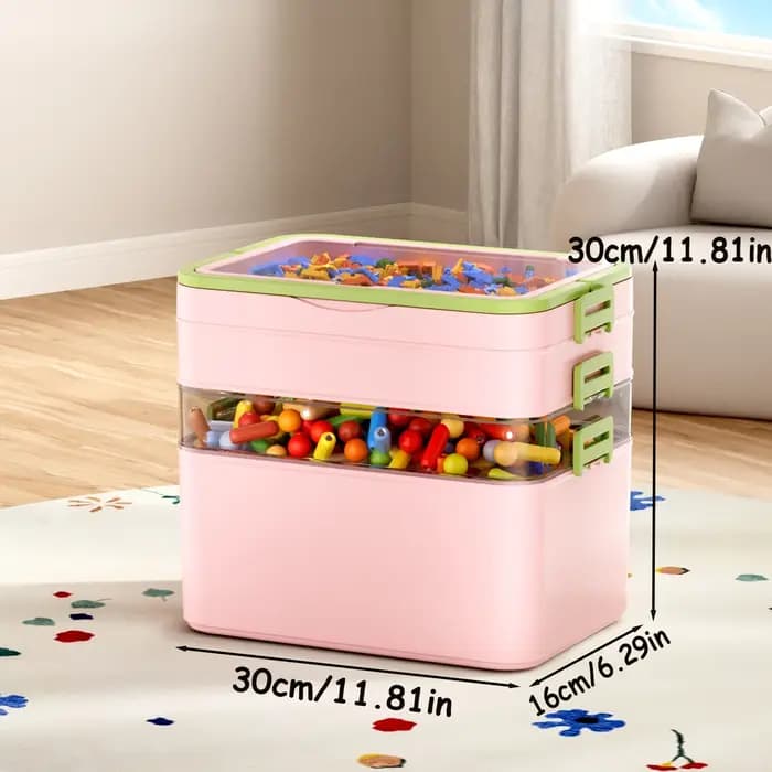 Boîte de rangement/organisateur de grande capacité