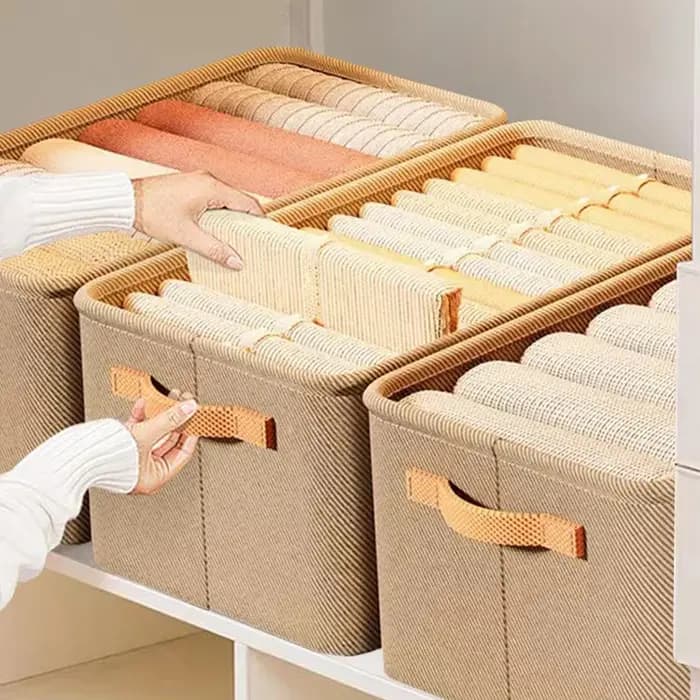 Épaissir les vêtements organisateur pull armoires de rangement tiroirs grande capacité