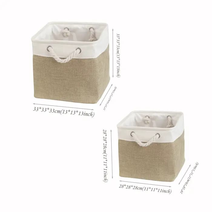 Conteneurs de Cubes de rangement pliables pour la maison
