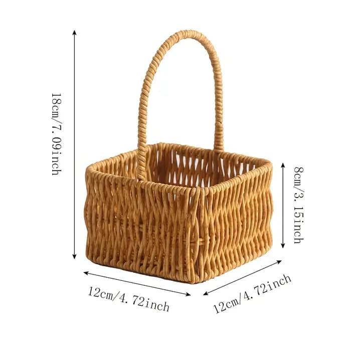 Mini panier tissé en rotin
