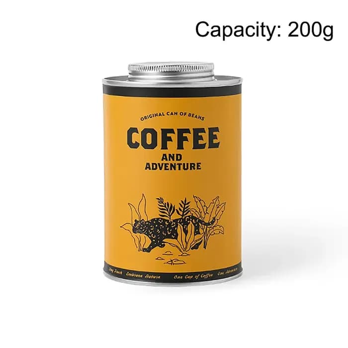 Boîte de rangement scellée pour grains de café