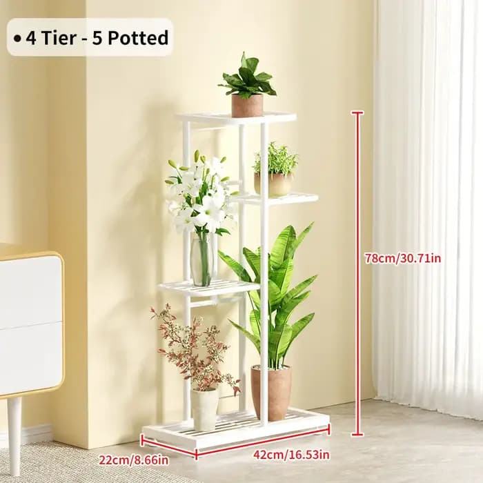 Étagères en fer pour plantes en pot, support pour plantes à fleurs multiples, étagère pour jardinièr