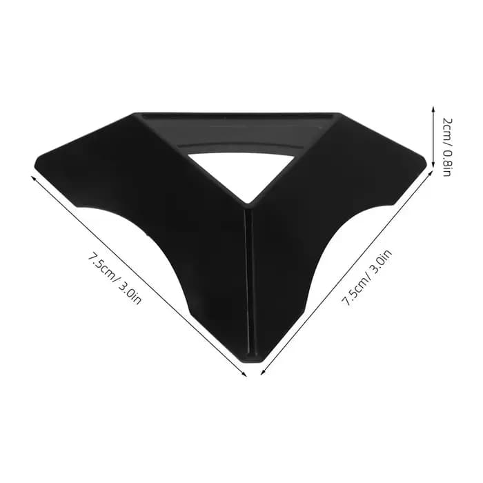 Supports de rangement en forme de Cube transparent