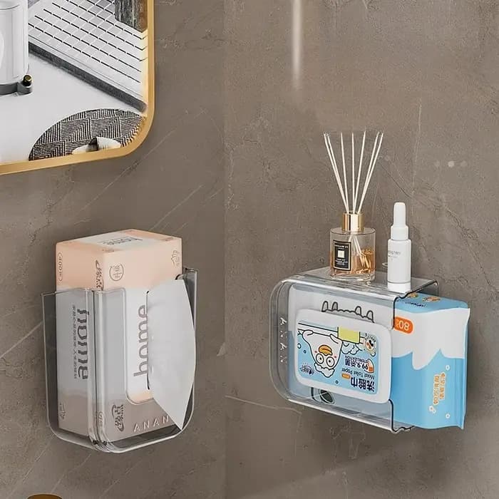 Distributeur mural de lingettes humides