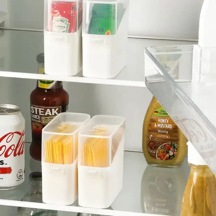 Houseeker-Boîte de rangement transparente pour sachets de thé