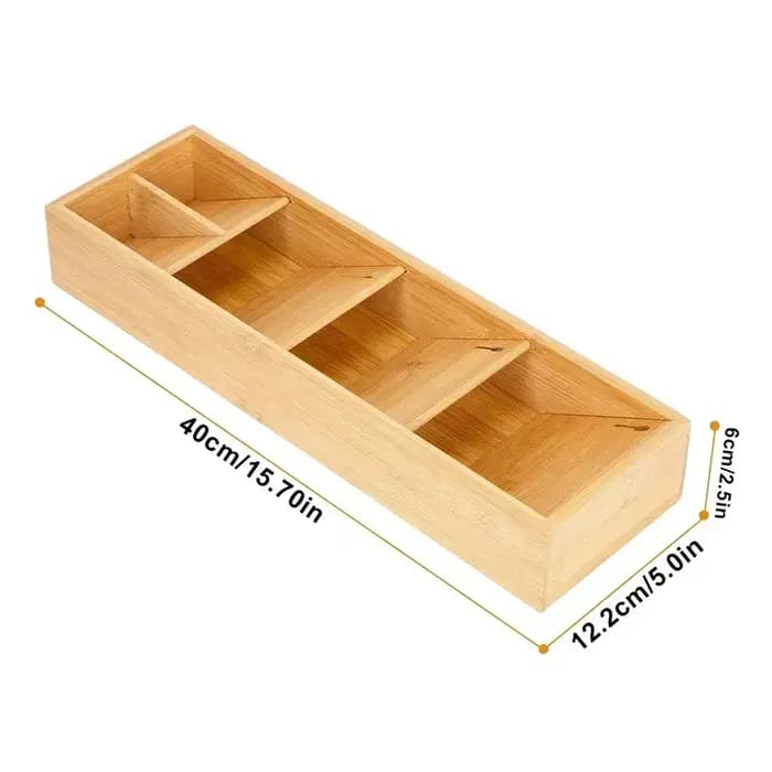 MELTool-Couverts Compacts en Bambou