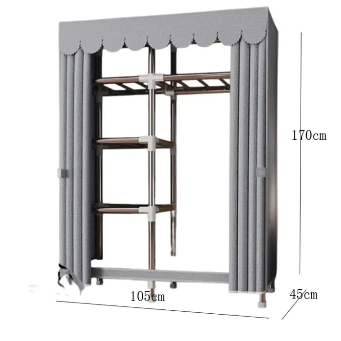 Accueil simple armoire support rangement placard organisateur