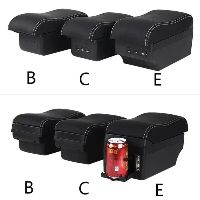 Boîte d'accoudoir de voiture pour Renault Clio 5