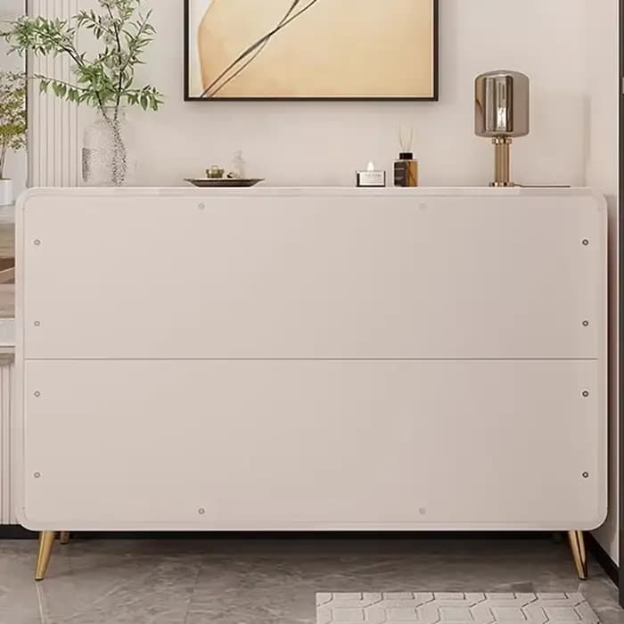 Organiseur de fichiers blanc Glamour