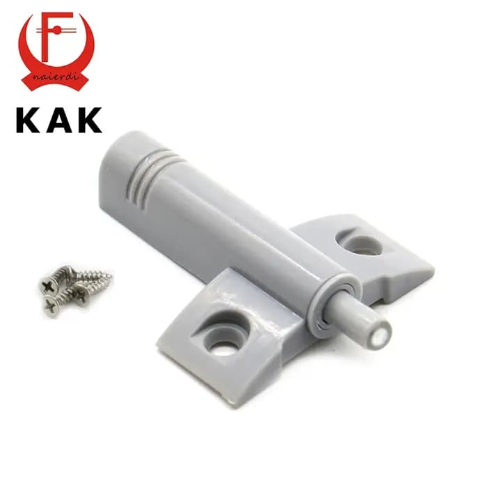 KAK haute qualité 10 ensemble/lot gris blanc armoires de cuisine porte arrêt tiroir doux silencieux fermeture plus proche amortisseurs avec vis