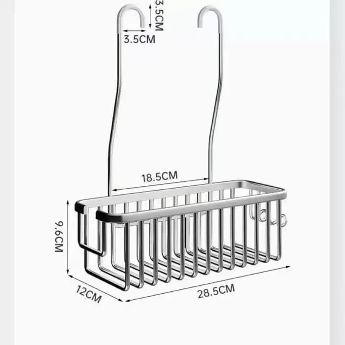 Étagère amovible sans perçage en aluminium