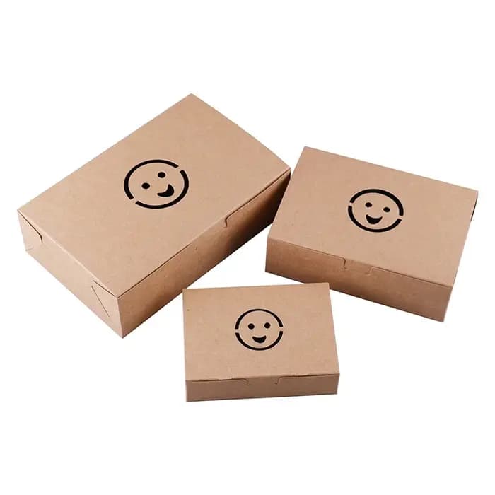 Boîte à lunch en papier kraft