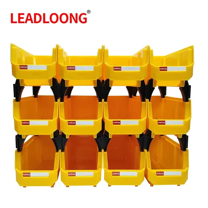 LEADLOONG-Boîte de garage V3, étagères de marchandises d'atelier, pièces de vis de poubelle d'évalua