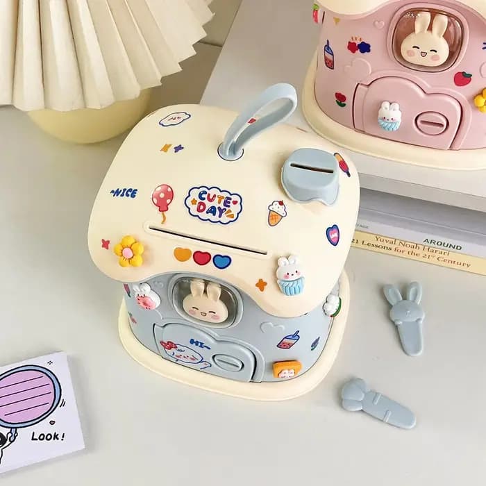 Boîte de rangement créative mignonne pour chambre plus lente