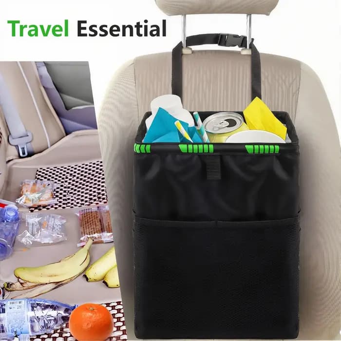 Poubelle de voiture pliable pour rangement intérieur