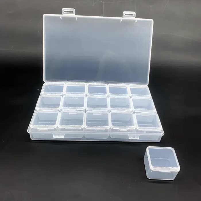 Boîte de rangement pour peinture diamant à 30 compartiments, accessoires d'art DIY, accessoires pour