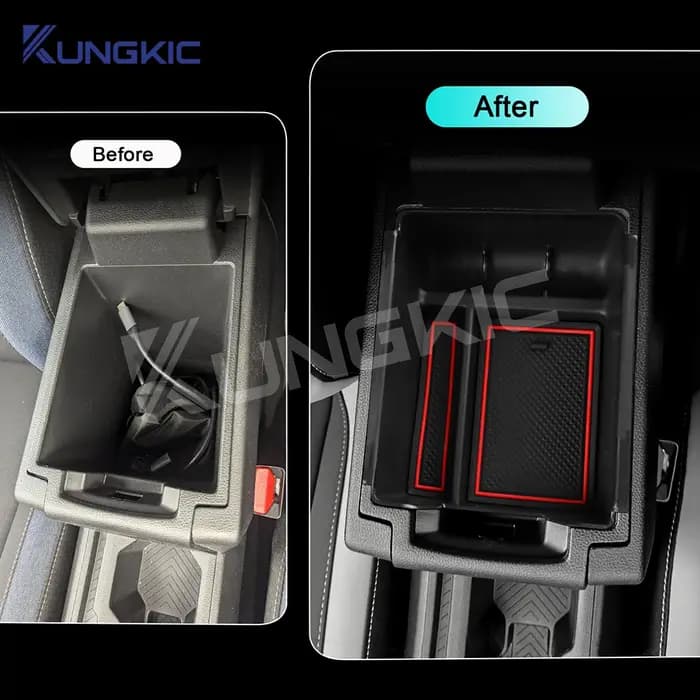 Pour Dacia Duster 3 2024 2025 2026 Boîte de rangement pour accoudoir de console centrale de voiture Accessoires auto