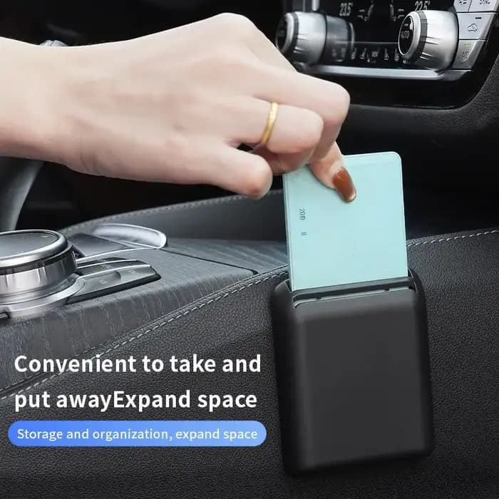 Boîte de rangement universelle multifonction pour cartes de véhicule
