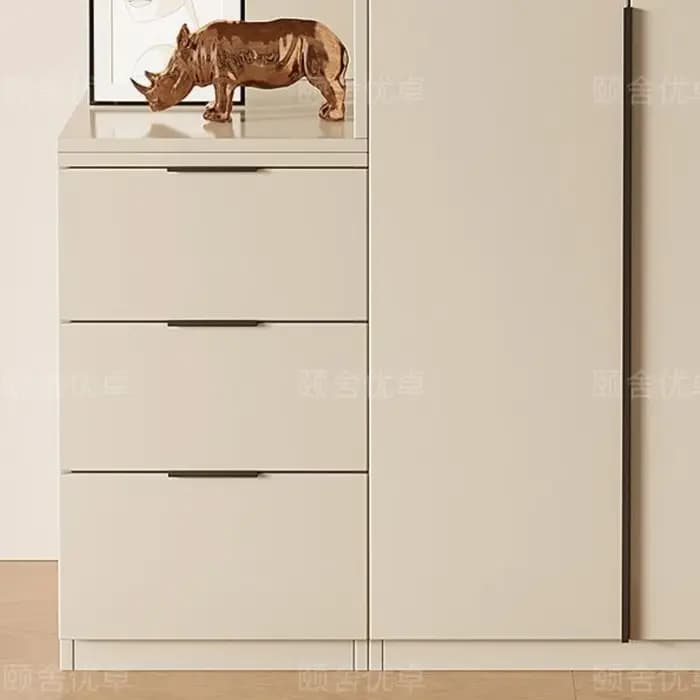 Étagères de garde-robe de rangement suspendues