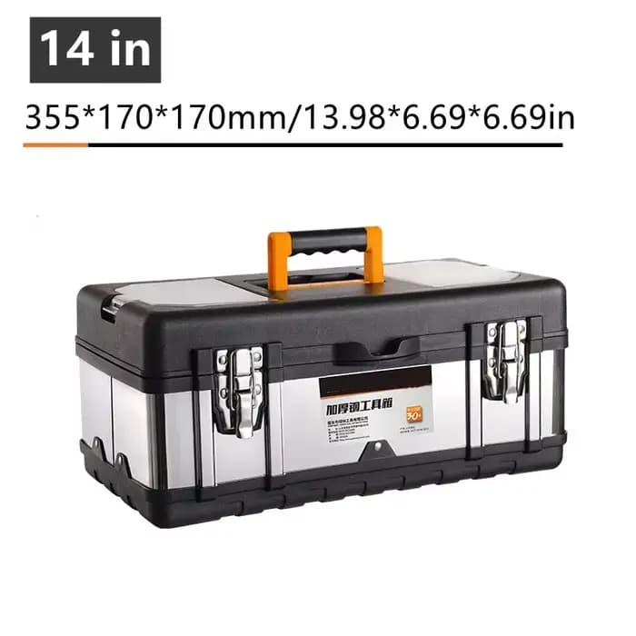 DIVEDEER 14/17/20 pouces boîte à outils multi-tailles double organisateur d'outils avec poignée orga