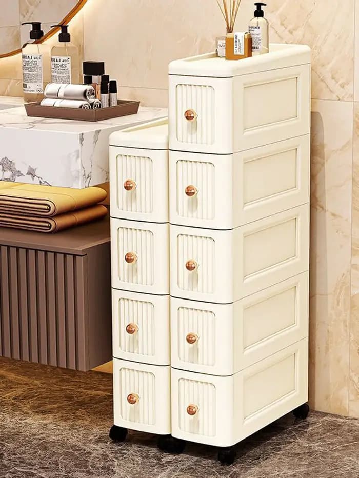 Meuble de rangement étroit de 15 cm de large pour cuisine