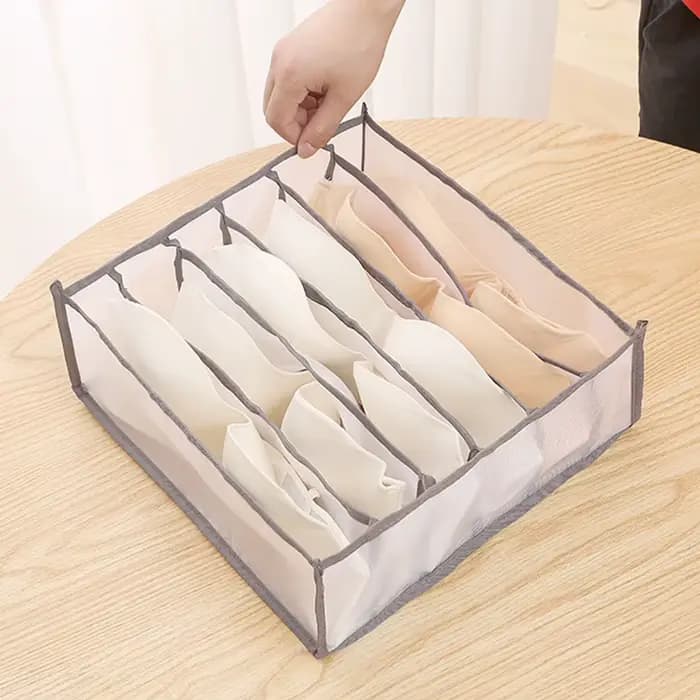 Lot de 3 boîtes de rangement pour placard